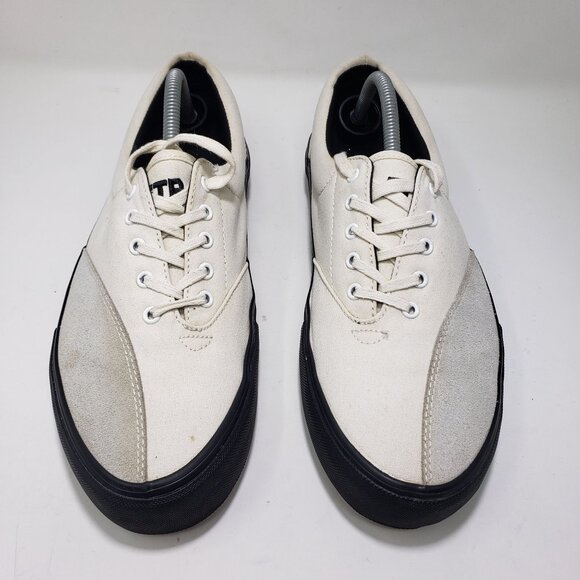 RARE FTP x Clearweather DONNY Skate Shoes White Black Low Top Men\'s US 10